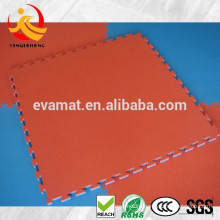 Durable and soft sport indoor Gym Flooring Mats with 2 colors
